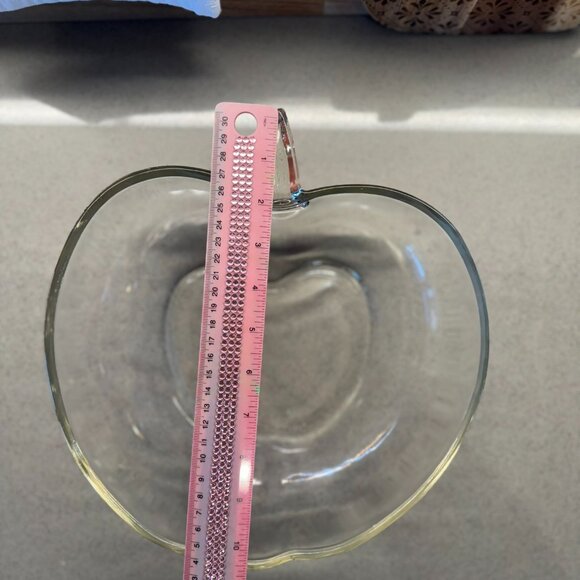 Vintage Apple-Shaped Serving Bowl – Hazel Atlas Style – Mid-Century - Vintage! - Picture 8 of 10